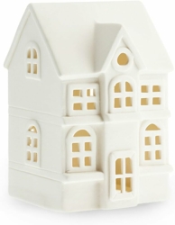 Storefactory Dekohaus BYN Nr 1 weiß | 10x9x14 cm