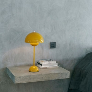 &Tradition Tischleuchte FLOWERPOT VP9 Akku mustard...