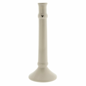Bastion Collections Kerzenständer HEART L titan beige
