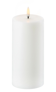 Uyuni Lighting LED Stumpenkerze NORDIC WHITE V2...