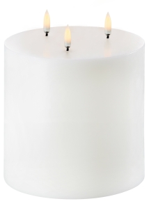Uyuni Lighting LED Flammen Stumpenkerze NORDIC WHITE...