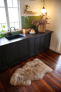 Fibre by Auskin Schaffell TAUPE braun 95cm