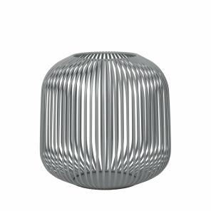 Blomus Laterne LITO M steel dunkelgrau | Ø 28x27 cm