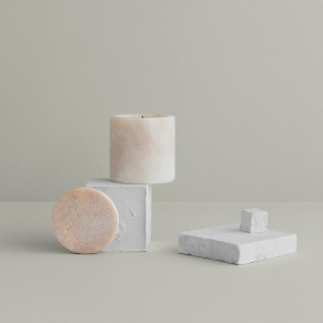 Blomus Duftkerze FRABLE moonbeam creme | Ø 10x11cm