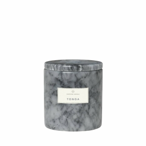 Blomus Duftkerze FRABLE sharkskin grau | Ø 10x11cm