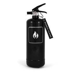 Nordic Flame Feuerlöscher CLASSIC SERIE schwarz 2kg