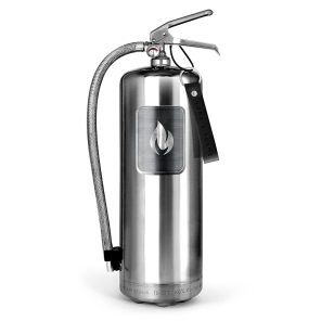 Nordic Flame Feuerlöscher STEEL EDITION silber 6kg