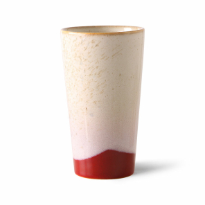 Becher FROST Latte Mugs Keramik 70´s bunt HK Living