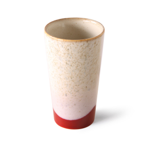 Becher FROST Latte Mugs Keramik 70&acute;s bunt HK Living