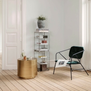 House Doctor Beistelltisch STEP DS messing | 50x50x45,5cm