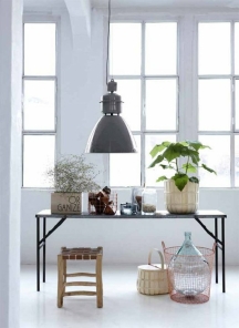 House Doctor Lampe VOLUMEN schwarz /Aluminium