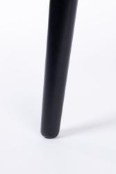 Zuiver Beistelltisch BARBIER schwarz | 45x45cm