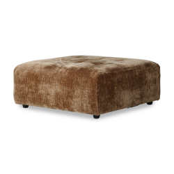 HKliving Couch Vint HOCKER altgold