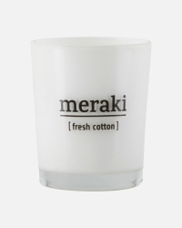 Meraki Duftkerze FRESH COTTON klein