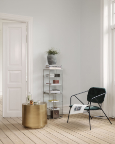 House Doctor Beistelltisch STEP messing | 50x50x45,5cm