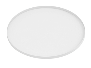 Present time Tablett TRAY weiß  | Ø 40x 1,5 cm