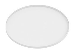 Present time Tablett TRAY weiß  | Ø 40x 1,5 cm