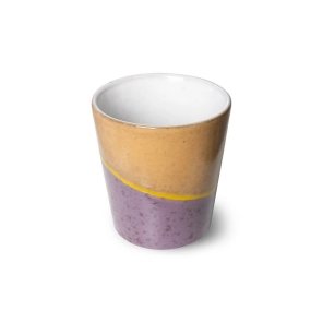 HKliving Becher GRAVITY Coffee Mug 70´s bunt