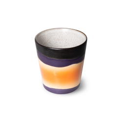 HKliving Becher LUNAR Coffee Mug 70´s bunt