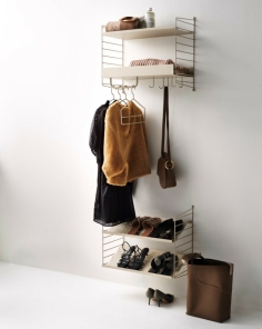 String Furniture Garderoben-Set E mit Schuhständer