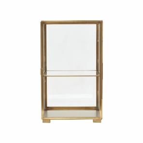 House Doctor Schrank GLASS messing | 25x41x25cm