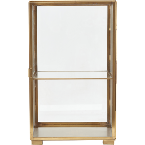 House Doctor Schrank GLASS messing | 25x41x25cm