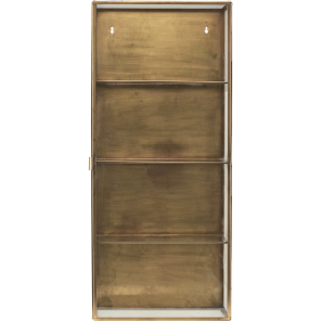 House Doctor Schrank GLASS messing | 35x80x15cm