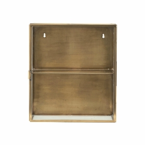 House Doctor Schrank GLASS messing | 35x40x15cm