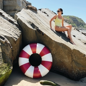 Petites Pommes Schwimmring CELINE Ruby Red | Ø 120cm