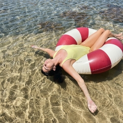 Petites Pommes Schwimmring CELINE Ruby Red Ø120cm