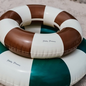 Petites Pommes Schwimmring CELINE Oxford Green | Ø 120cm