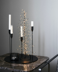 House Doctor Weihnachtsbaum GLOW mit LED schwarz Draht Ø12x60cm