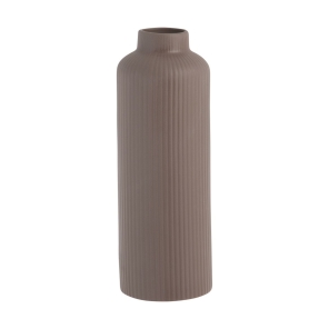 Storefactory Vase ADALA braun matt| Ø 8x23 cm