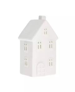 Storefactory Dekorationshaus BYN Nr. 10 Keramik weiß | 8x6x16 cm