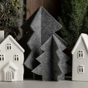 Storefactory Dekorationshaus BYN Nr. 11 Keramik weiß | 12x8x16 cm