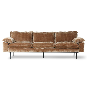 HKliving Sofa RETRO 4-Sitzer 245cm verschiedene Farben