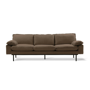 HKLiving Sofa RETRO 4-Sitzer 245cm verschiedene Farben