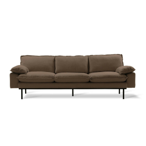 HKliving Sofa RETRO 4-Sitzer 245cm verschiedene Farben