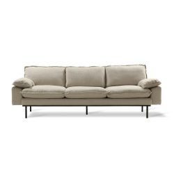 HKliving Sofa RETRO 4-Sitzer 245cm verschiedene Farben