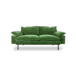 HKliving Sofa RETRO 2-Sitzer 175cm verschiedene Farben