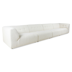 HKliving Couch VINT modular Boucle Creme