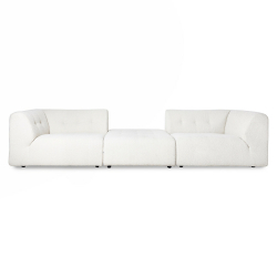 HKliving Couch VINT modular Boucle Creme