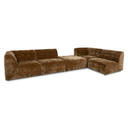 HKliving Couch Vint modular altgold