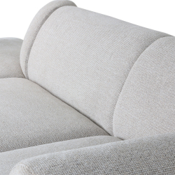 HKliving Couch JAX modular Chenille hellgrau