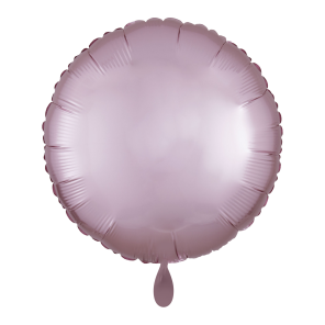 Ballon RUND rosa Folienballon