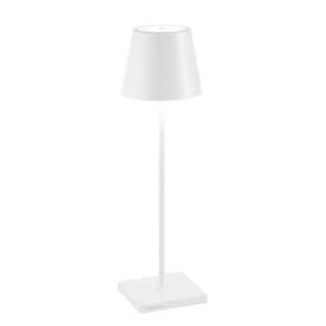 Zafferano Tischleuchte POLDINA PRO MATT WHITE weiß...