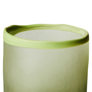 HKliving Teelicht OLIVE grün Ø9x10cm