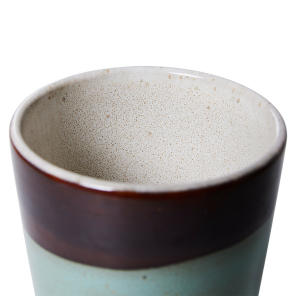 HKliving Becher PATINA Latte Mugs 70´s bunt