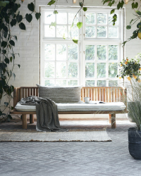 House Doctor Sitzkissen mit Füllung PUNA off-white