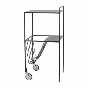 House Doctor Trolley USE schwarz | 35x35x75cm